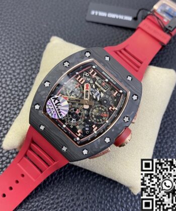 Richard Mille Felipe Massa RM011 V3 Red Rubber Strap Collection