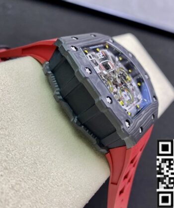 KV Factory RM011-03 Richard Mille Carbon Fiber Case With Red