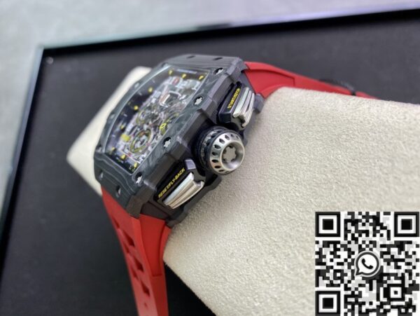 KV Factory RM011-03 Richard Mille Carbon Fiber Case With Red