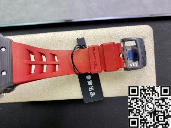 KV Factory RM011-03 Richard Mille Carbon Fiber Case With Red