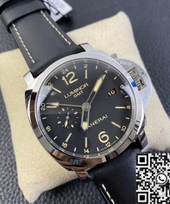 Panerai Luminor PAM531 GMT Black Dial Size 44mm VS Factory