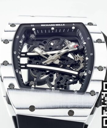 Richard Mille RM061 Carbon Fiber Hollow Dial Watch ZF Factory