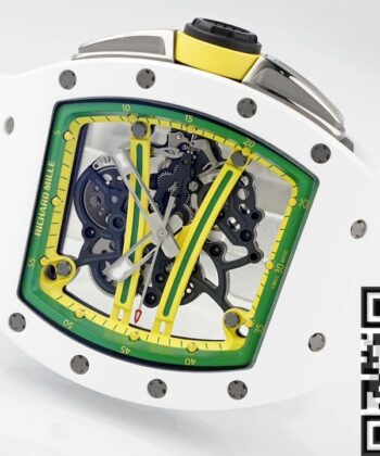 Richard Mille Men RM061 White Ceramics Watch ZF Factory