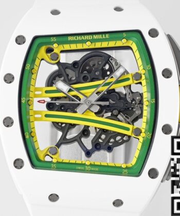 Richard Mille Men RM061 White Ceramics Watch ZF Factory