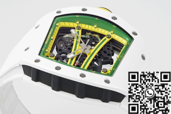 Richard Mille Men RM061 White Ceramics Watch ZF Factory