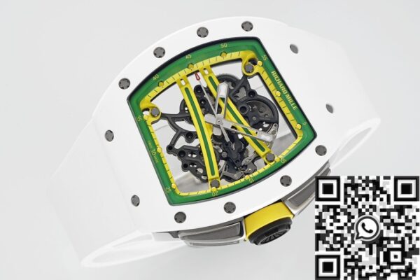 Richard Mille Men RM061 White Ceramics Watch ZF Factory