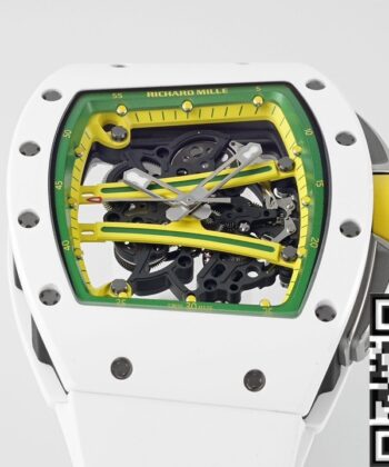 Richard Mille Men RM061 White Ceramics Watch ZF Factory