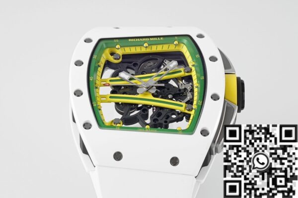 Richard Mille Men RM061 White Ceramics Watch ZF Factory