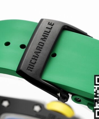 ZF Factory RM061 Richard Mille Black Ceramics Green Strap