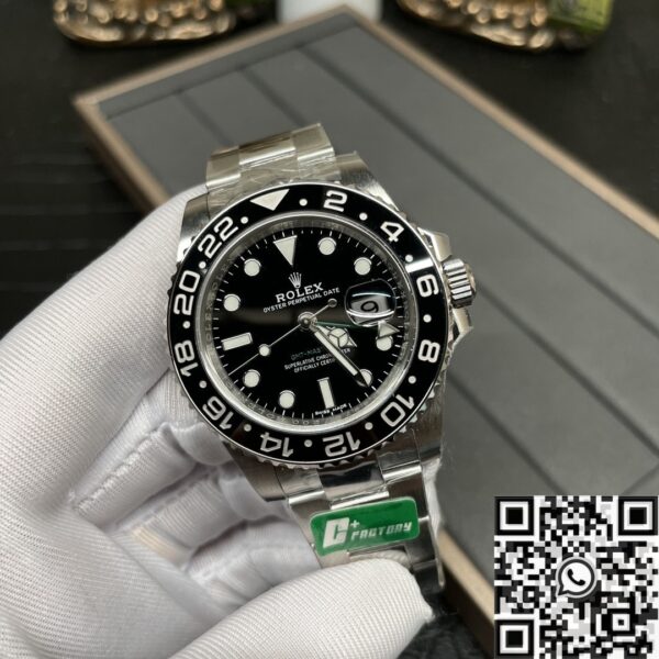 C+ Factory Rolex GMT Master II 116713LN-0001 3285 Black Dial