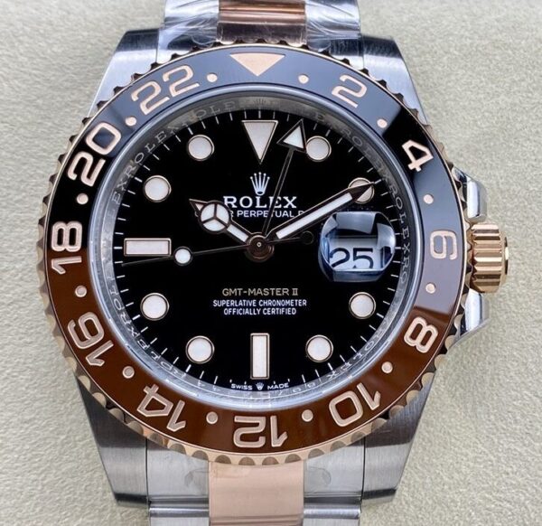 C+ Factory GMT Master Rolex II M126711CHNR-0002 3285 Rose