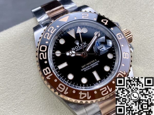 C+ Factory GMT Master Rolex II M126711CHNR-0002 3285 Rose