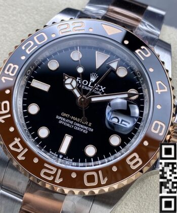 C+ Factory GMT Master Rolex II M126711CHNR-0002 3285 Rose