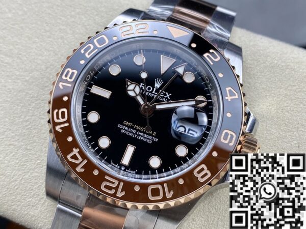 C+ Factory GMT Master Rolex II M126711CHNR-0002 3285 Rose