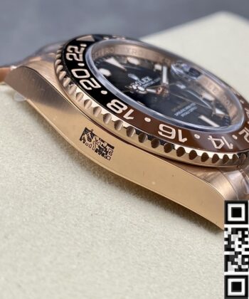 Rolex Fake GMT Master II M126715CHNR-0001 3285 Rose Gold