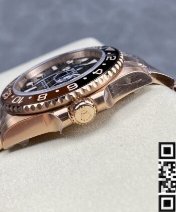 Rolex Fake GMT Master II M126715CHNR-0001 3285 Rose Gold