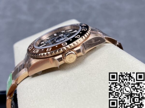 Rolex Fake GMT Master II M126715CHNR-0001 3285 Rose Gold