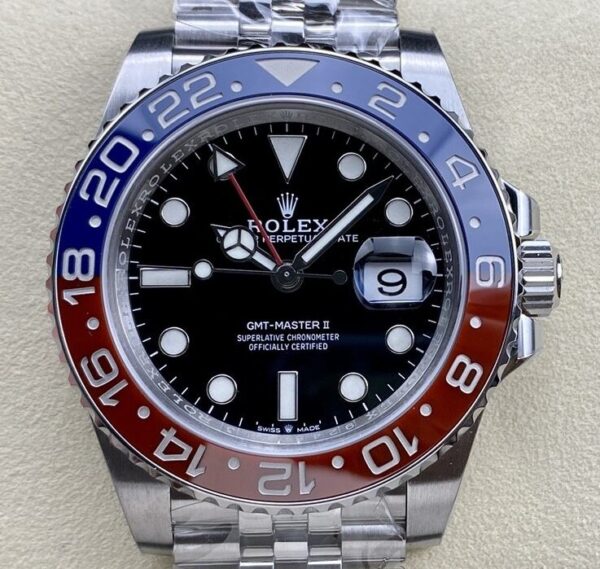 C+ Factory Replica Rolex GMT Master II M126710BLRO-0001