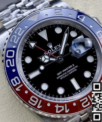 C+ Factory Replica Rolex GMT Master II M126710BLRO-0001