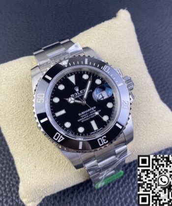 C+ Factory Rolex Submariner 116610LV-0001 Black Dial Watch