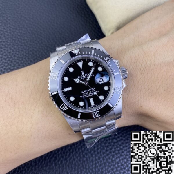 C+ Factory Rolex Submariner 116610LV-0001 Black Dial Watch
