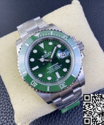 C+ Factory Submariner Rolex 116610LV-0002 Green Dial Watch