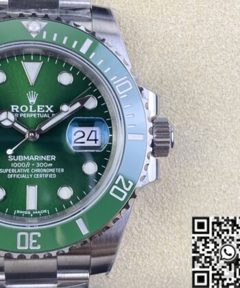 C+ Factory Submariner Rolex 116610LV-0002 Green Dial Watch