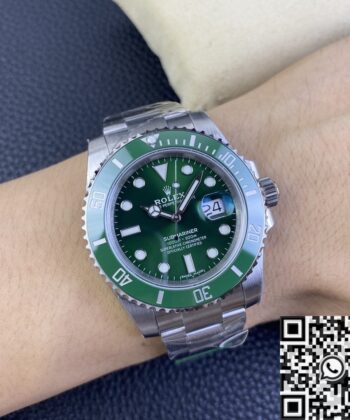 C+ Factory Submariner Rolex 116610LV-0002 Green Dial Watch