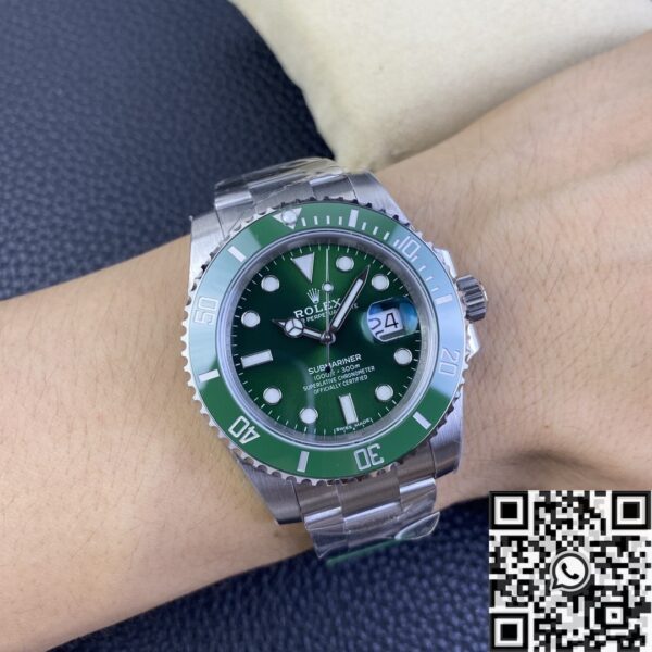 C+ Factory Submariner Rolex 116610LV-0002 Green Dial Watch