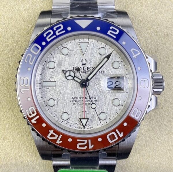 GMT Master C+ Factory Rolex M126719BLRO-0002 Meteorite Dial