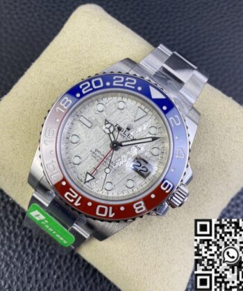 GMT Master C+ Factory Rolex M126719BLRO-0002 Meteorite Dial