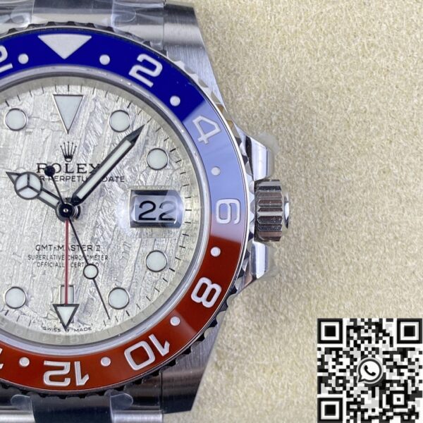 GMT Master C+ Factory Rolex M126719BLRO-0002 Meteorite Dial