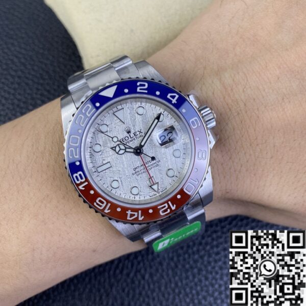 GMT Master C+ Factory Rolex M126719BLRO-0002 Meteorite Dial