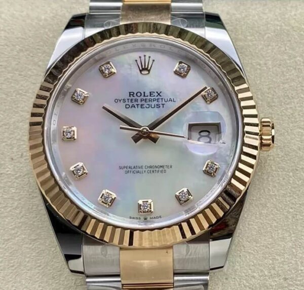 Rolex Datejust Mens​ M126331-0013 Mother-Of-Pearl Size 41mm