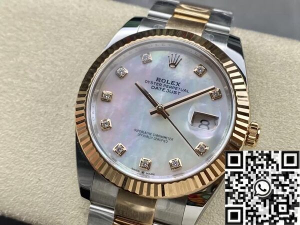 Rolex Datejust Mens​ M126331-0013 Mother-Of-Pearl Size 41mm