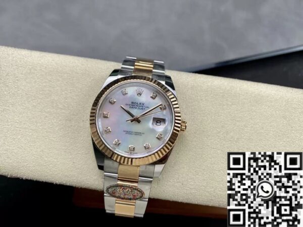 Rolex Datejust Mens​ M126331-0013 Mother-Of-Pearl Size 41mm