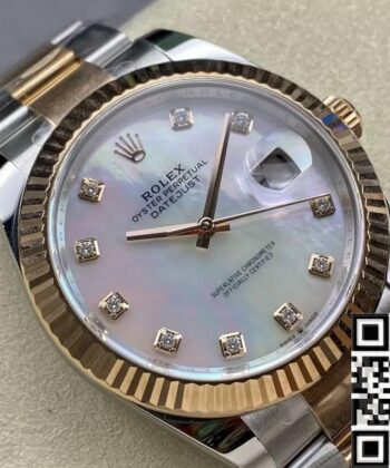 Rolex Datejust Mens​ M126331-0013 Mother-Of-Pearl Size 41mm