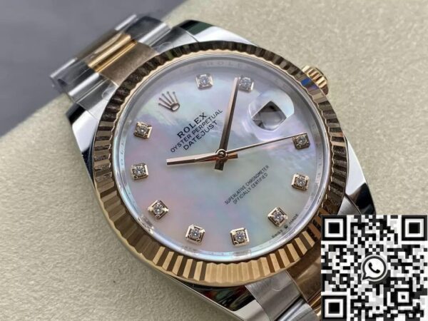 Rolex Datejust Mens​ M126331-0013 Mother-Of-Pearl Size 41mm