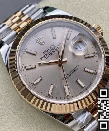 Rolex 41 Datejust​ M126331-0010 Pink Size 41mm Clean Factory