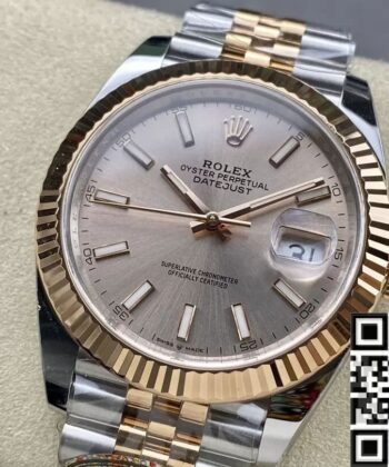 Rolex 41 Datejust​ M126331-0010 Pink Size 41mm Clean Factory