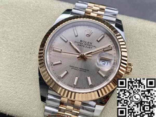 Rolex 41 Datejust​ M126331-0010 Pink Size 41mm Clean Factory