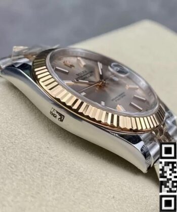 Rolex 41 Datejust​ M126331-0010 Pink Size 41mm Clean Factory