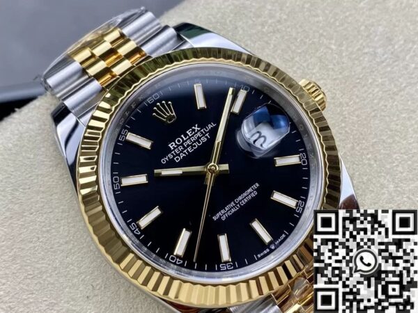 Rolex Datejust Second Hand M126333-0014 Black Dial Size 41mm