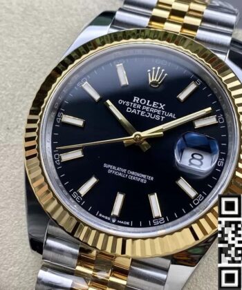 Rolex Datejust Second Hand M126333-0014 Black Dial Size 41mm