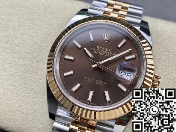 Rolex Rose Gold Datejust M126331-0002 Size 41mm Watch Clean