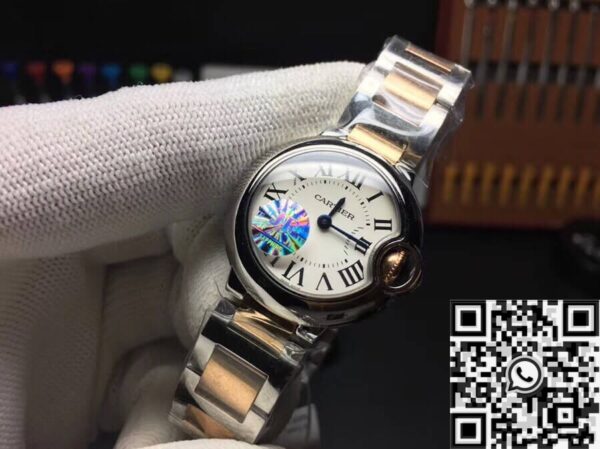 Cartier Ballon Bleu W69007Z3 Size 28 Quartz Watch AF Factory