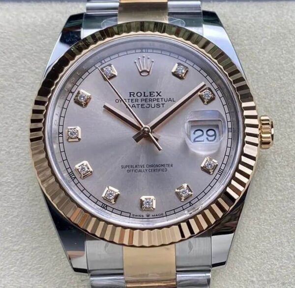 Rolex Datejust Pink M126331-0007 Size 41mm Clean Factory