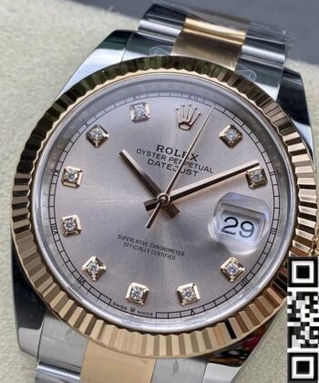 Rolex Datejust Pink M126331-0007 Size 41mm Clean Factory