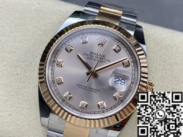 Rolex Datejust Pink M126331-0007 Size 41mm Clean Factory