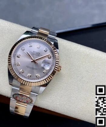 Rolex Datejust Pink M126331-0007 Size 41mm Clean Factory